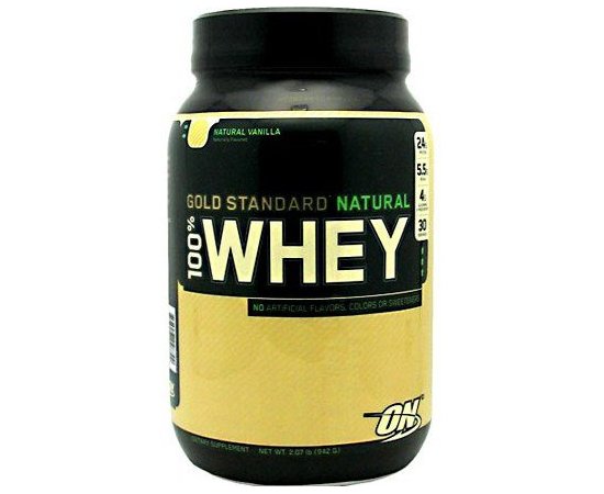 Optimum Nutrition Gold Standard Natural 100% Whey 909 g, Смак:  Chocolate / Шоколад, image 