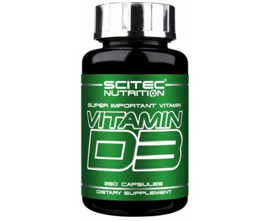Scitec Nutrition Vitamin D3 250 caps, image 