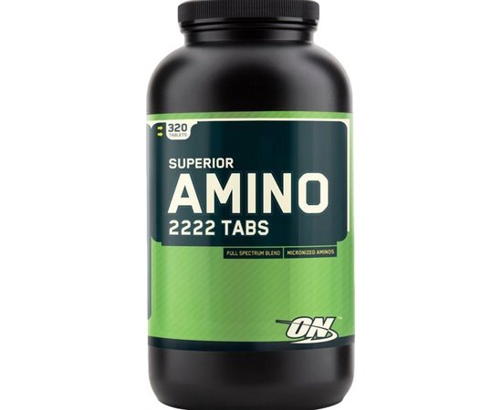Optimum Nutrition Amino 2222 320 tabs, image 