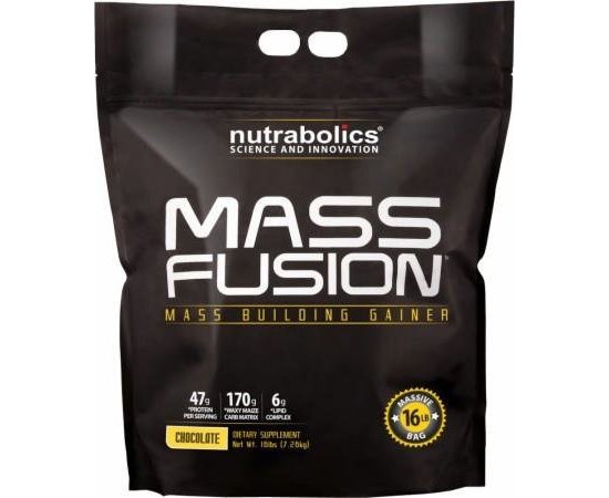 Nutrabolics Mass Fusion 7250г, Смак: Banana / Банан, image 