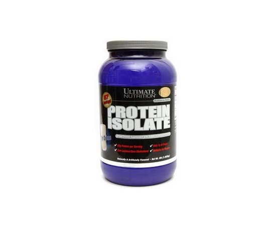 Ultimate Nutrition Protein Isolate 1350 g, Смак:  Chocolate / Шоколад, image 