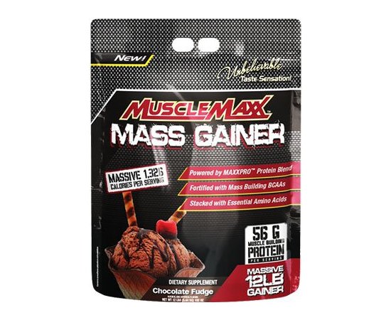 Allmax Muscle Maxx Mass Gainer 5440 g, Смак: Chocolate Fudge / Шоколадна Помадка, image 