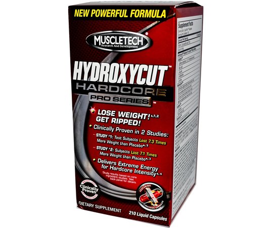 Hydroxycut Hardcore 210 таб, Hydroxycut Hardcore 210 таб  в интернет магазине Mega Mass