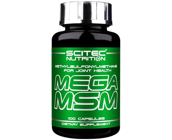 Scitec Nutrition Mega MSM 100 caps, image 