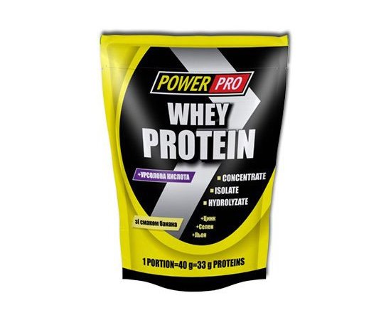 Power Pro WHEY PROTEIN 1kg, image 