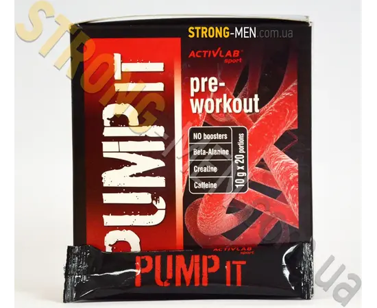 ActivLab Pump It 20 portions, ActivLab Pump It 20 portions , изображение 2 в интернет магазине Mega Mass