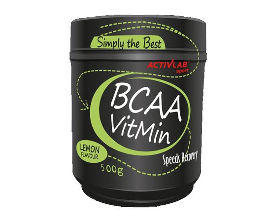 ActivLab BCAA VitMin 500g, Смак: Lemon / Лимон, image 