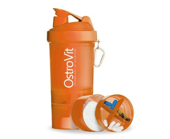 OstroVit Smart Shaker 400 ml Orange, image 