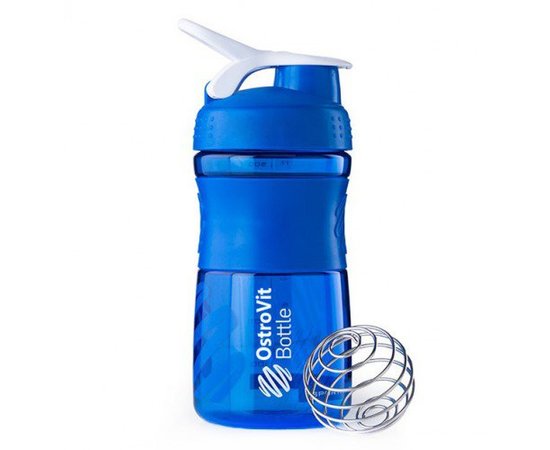 OstroVit Bottle Sportmixer 500 ml Blue, OstroVit Bottle Sportmixer 500 ml Blue  в интернет магазине Mega Mass