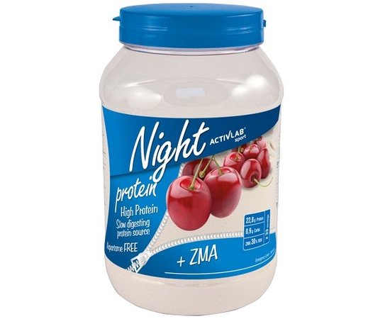ActivLab AllNight protein 1kg, Смак: Vanilla / Ваніль, image 