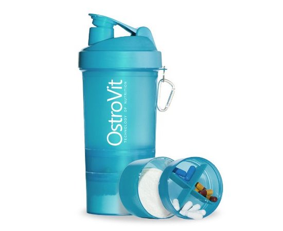 OstroVit Smart Shaker 400 ml Blue, image 