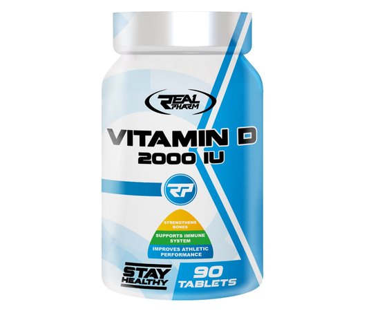 Real Pharm Vitamin D 90 tabs, image 