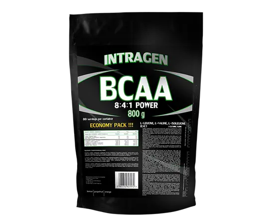 Intragen - BCAA 8:4:1 Power 800g, Intragen - BCAA 8:4:1 Power 800g  в интернет магазине Mega Mass