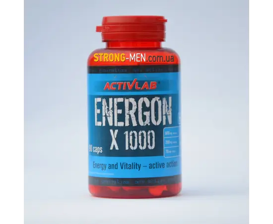 Activlab Energon X 1000 90 caps, Activlab Energon X 1000 90 caps , изображение 3 в интернет магазине Mega Mass