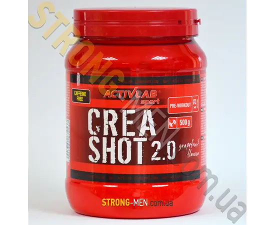 Activlab Crea Shot 2.0 500 g, Вкусы: Orange / Апельсин, Activlab Crea Shot 2.0 500 g, Вкусы: Orange / Апельсин , изображение 2 в интернет магазине Mega Mass