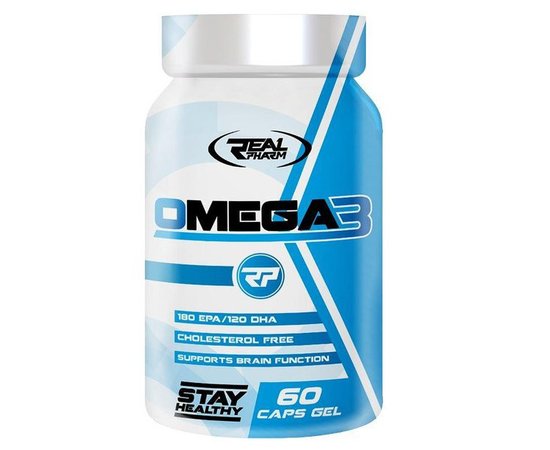 Real Pharm Omega 3 60 caps, Real Pharm Omega 3 60 caps  в интернет магазине Mega Mass