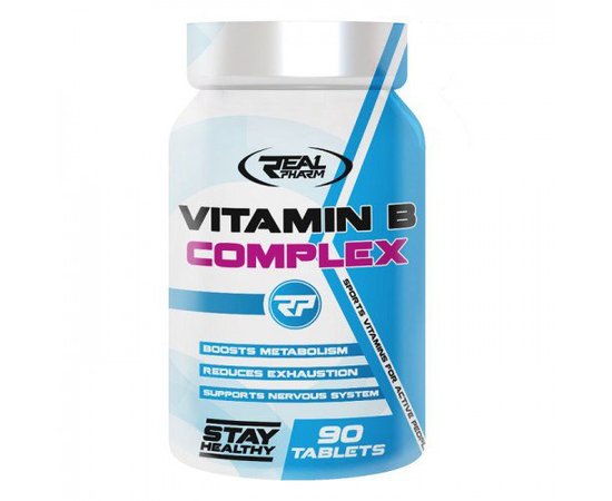 Real Pharm Vitamin B Complex 90 tabs, image 
