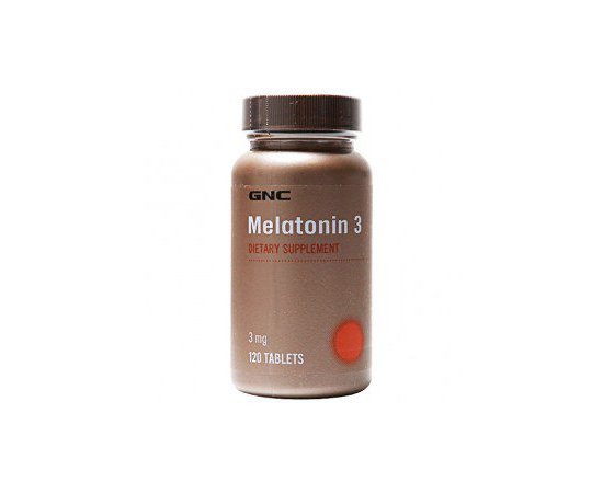 GNC Melatonin 3 mg 120 tabs, image 