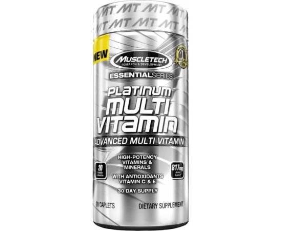MuscleTech Platinum MultiVitamin 90 caps, image 
