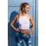 2 Skin Top Crop Top White, image 