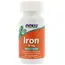 NOW Iron 18 mg 120 caps, NOW Iron 18 mg 120 caps  в интернет магазине Mega Mass