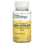 Solaray Zinc Citrate With Pumpkin Seed 50 mg 60 caps, image 