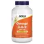 NOW Omega 3-6-9 1000 mg 250 softgels, Фасування: 250 softgels, image 
