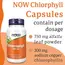 NOW Chlorophyll 90 caps, image , зображення 6