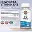 KAL D3 125 mcg (5000 IU) 90 softgel, image , зображення 2