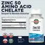 KAL Chelated Zink 50 mg 90 tabs, KAL Chelated Zink 50 mg 90 tabs , изображение 2 в интернет магазине Mega Mass